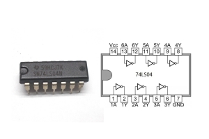 IC 7404 Kattava opas - Totuustaulukko, käyttö, edut ja haitat, sovellukset, pinoutit