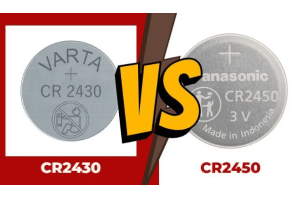 CR2430 vs CR2450 Akku: Koko, akkuominaisuudet, sovellukset