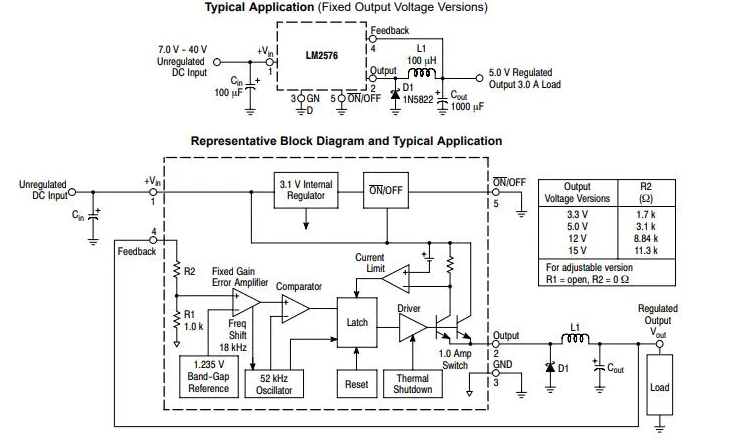 LM2576 Voltage Regulator