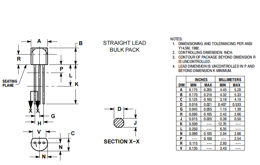 BS170 Package