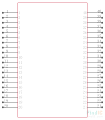 PIC16F877A Diagram Symbol