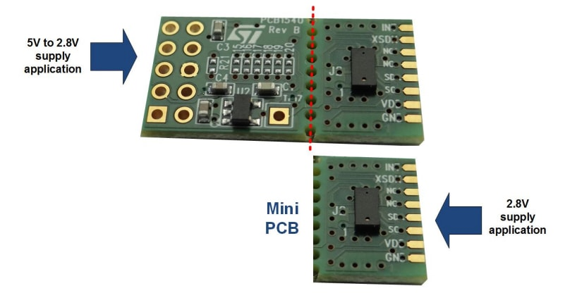 VL53L1X Breakable Board