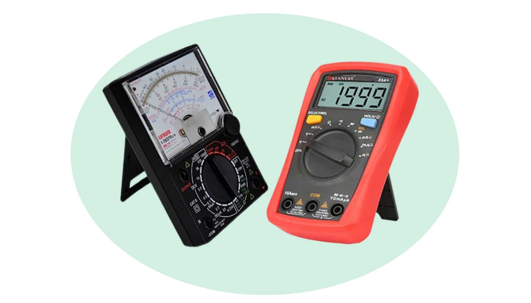 Analog and Digital Multimeters