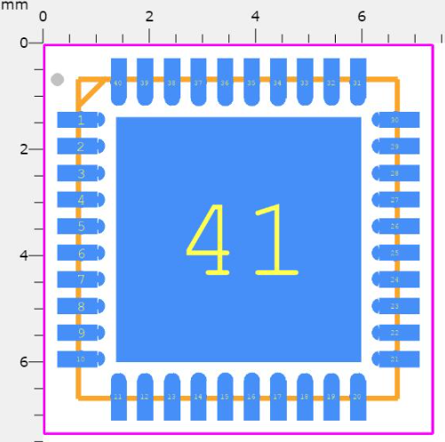 CC2541 Footprint