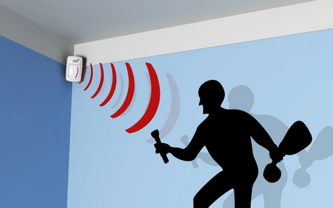 Motion Sensor in Home Security System